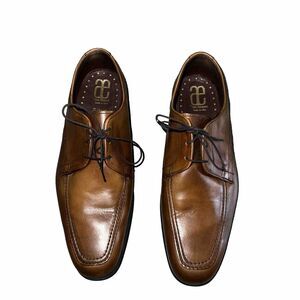 Allen Edmonds Tribeca Walnut Leather Oxford Shoes Sz US 8 No Box